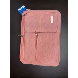 Lacdo Pink Laptop Computer Sleeve Case 9”X13”X2” NWT